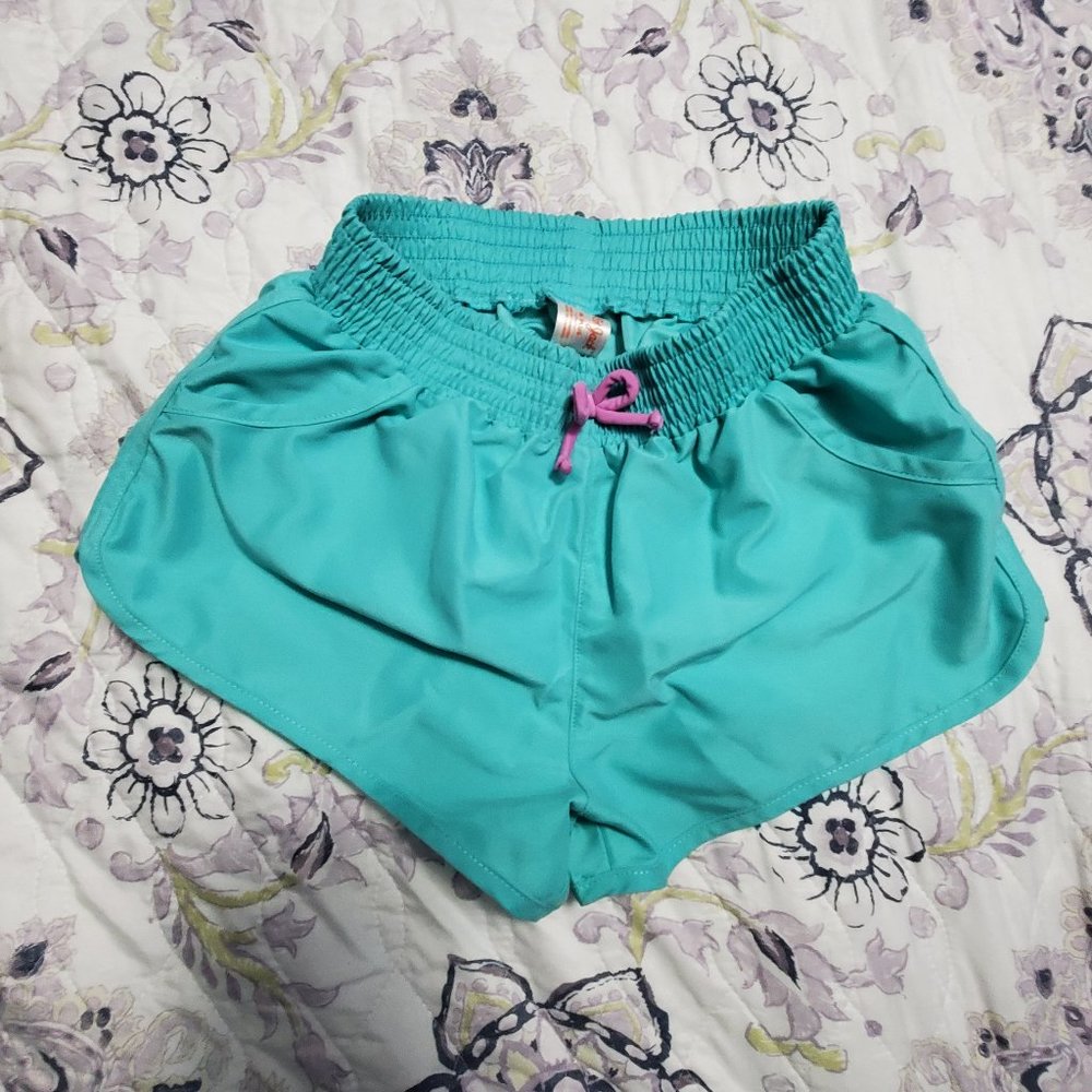Big girls swim shorts size M plus